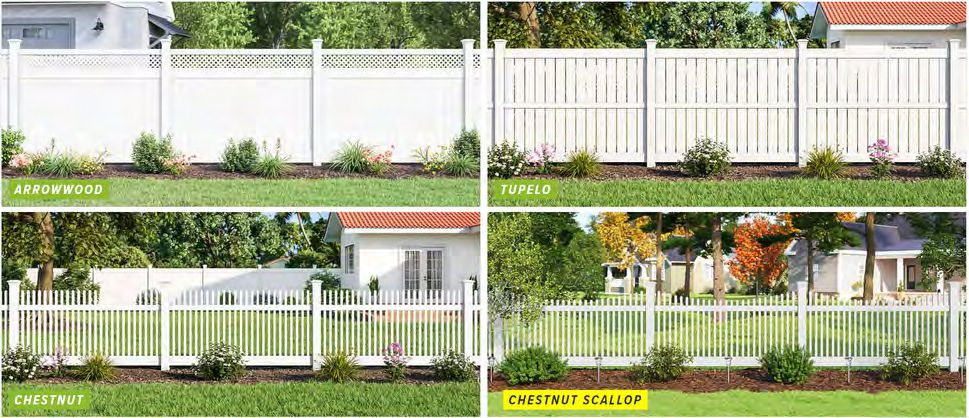 Privacy vinyl fence with tongue and groove panel construction