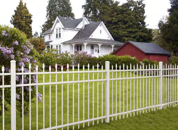 Completed fence installation project for Florida residential property