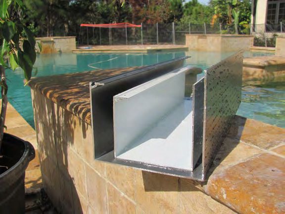 Super gutter system designed for heavy rainfall water management