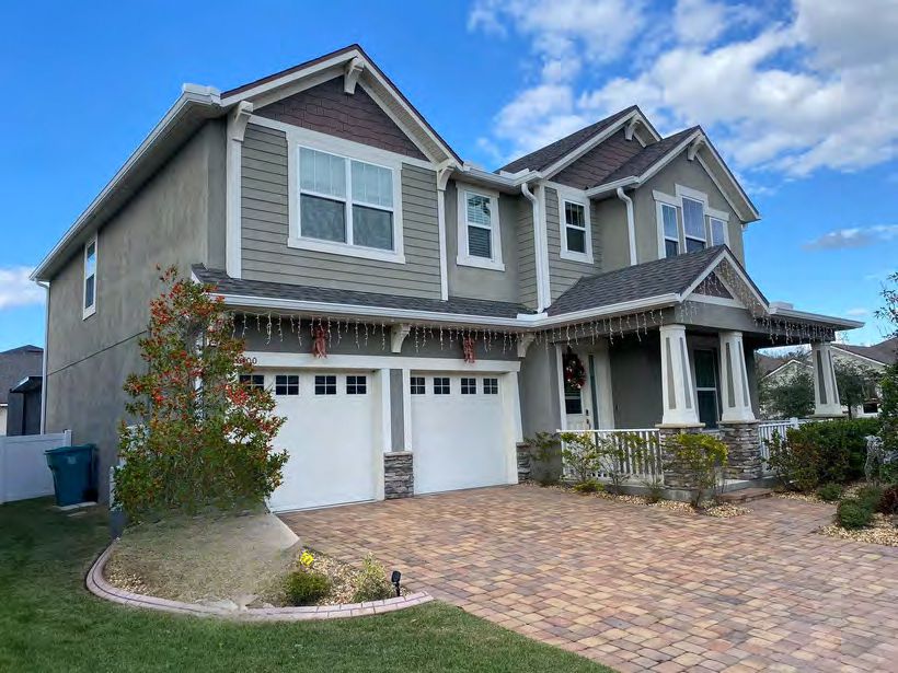 Gutter color options in aluminum showing dozens of available colors