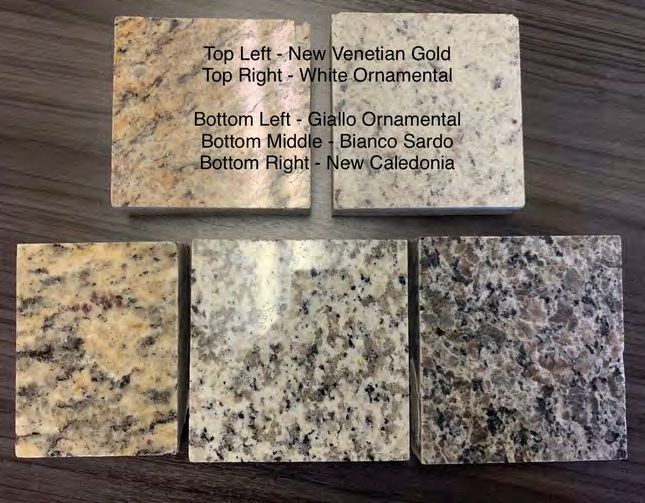 Fantasy Gray granite countertop surface for outdoor kitchen