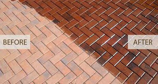 Sealed pavers with weather and mold protection for Florida climate