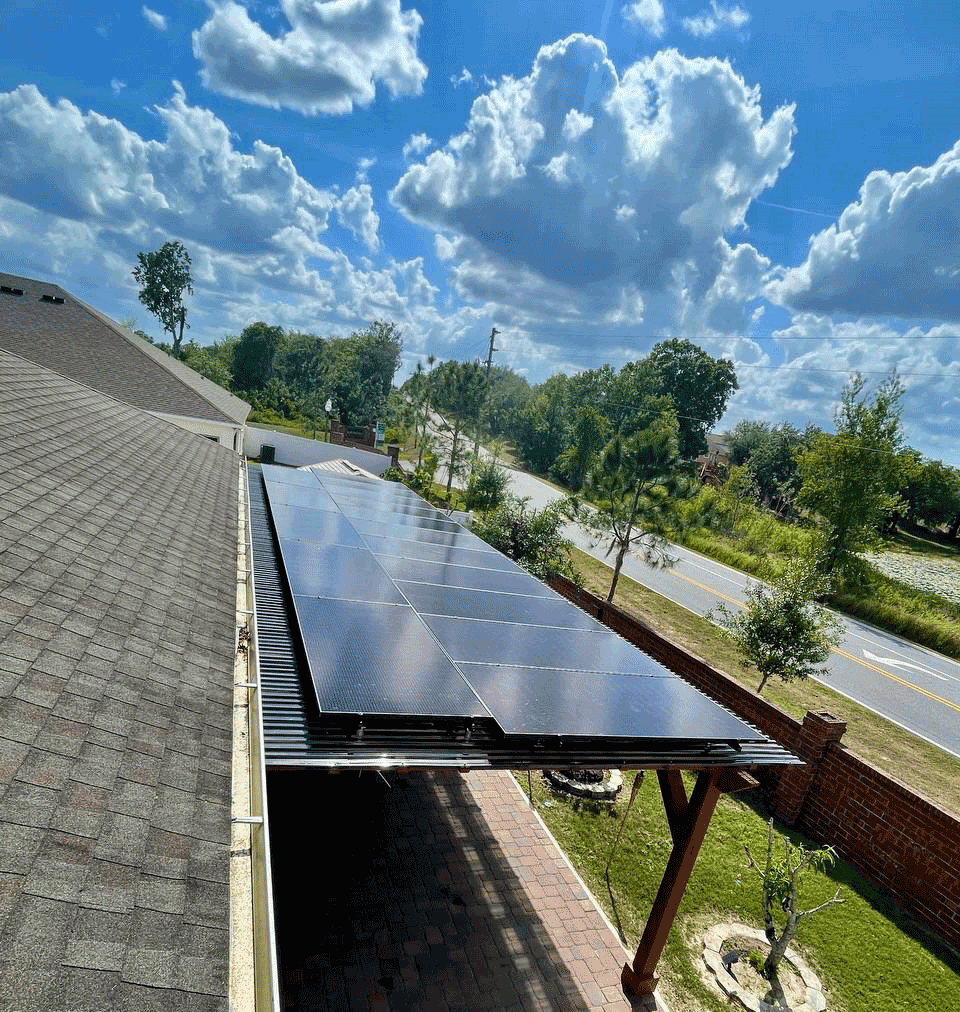 Outdoor Designs FL Solar Panel Pergolas
